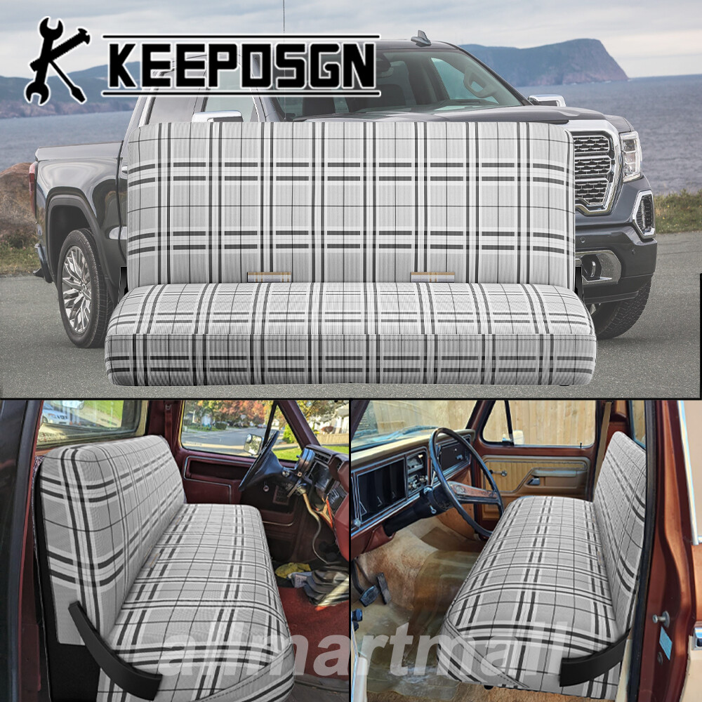 GMC Sierra C1500 Vintage Truck Saddle Blanket Bench Seat Cover Front Full Size