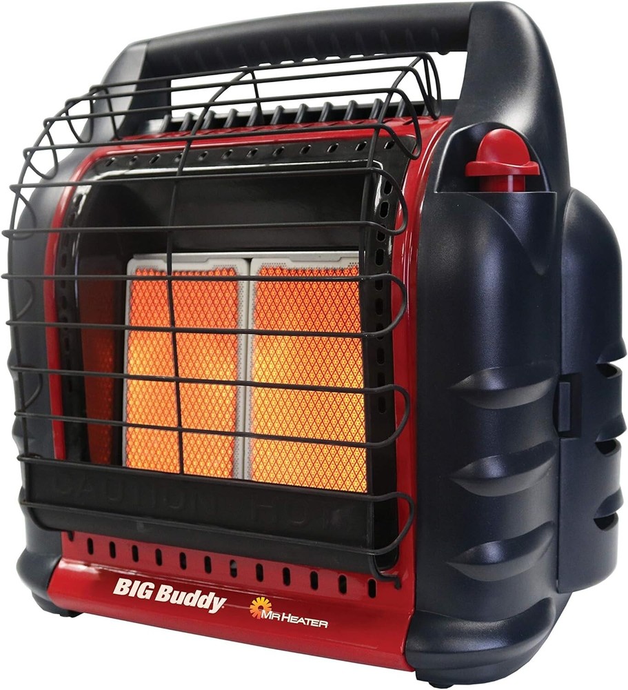 18,000 BTU Portable Propane Heater for Indoor and Outdoor Use - Safe and Stylish