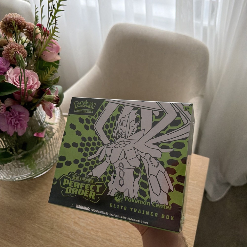 Pokémon Perfect Order Pokemon Center ETB Elite Trainer Box IN HAND NOW‼️