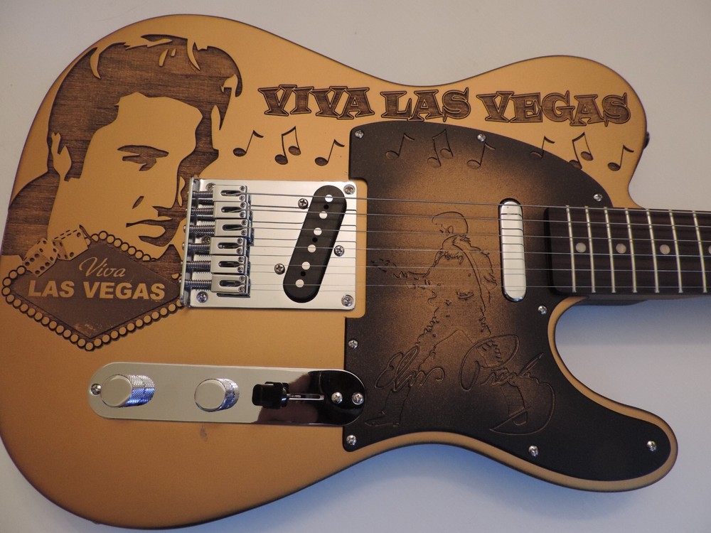 FENDER TELECASTER ELVIS PRESLEY VIVA LAS VEGAS DDCC CUSTOM GUITAR PRE ORDER.