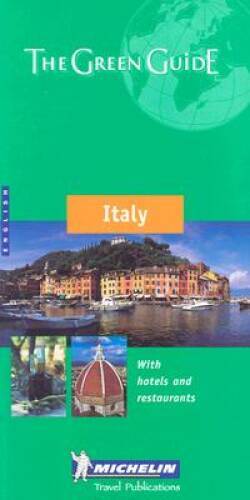 Michelin Green Guide Italy Travel Book Paperback in Good Condition  