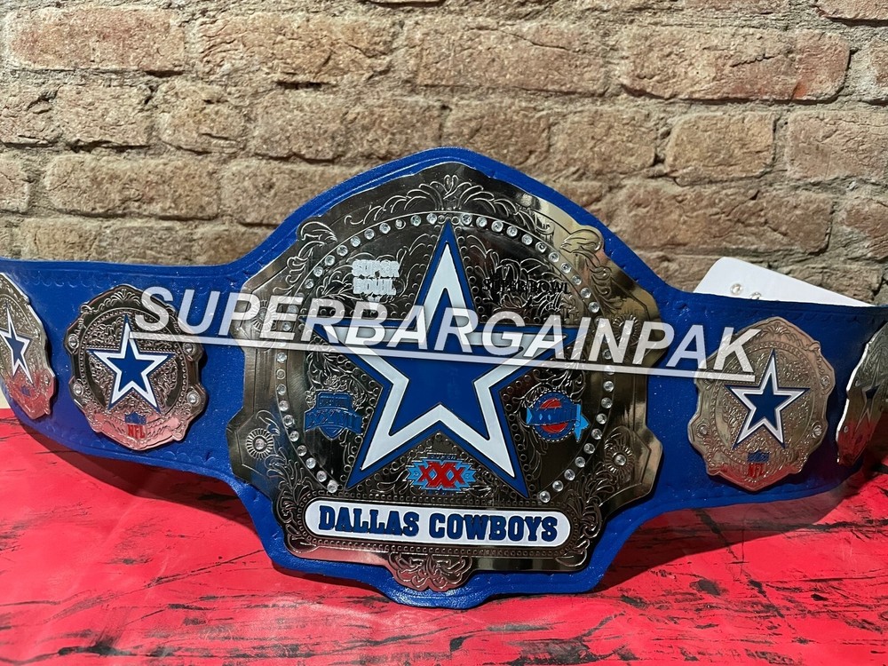 Dallas Cowboys Championship Wrestling Brass 2mm Belt