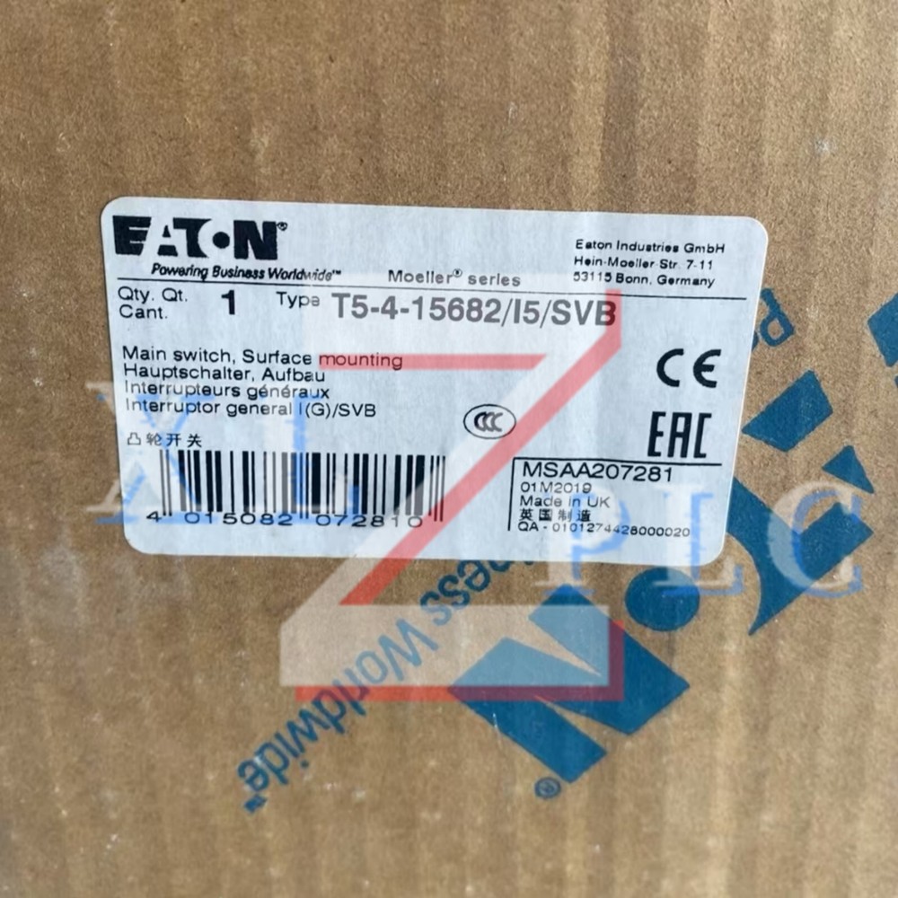 1PCS New Eaton T5-4-15682/I5/SVB Hauptschalter In Box*