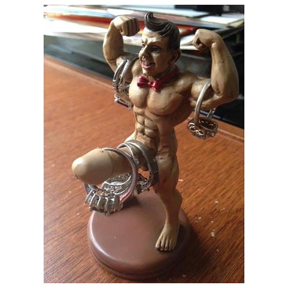 Men's Full Body Jewelry Ring Stand, Engagement Wedding Ring Display Stand Stand