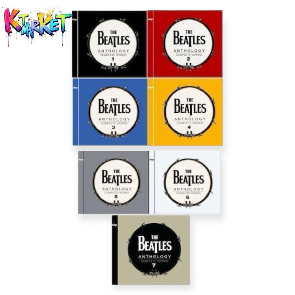 THE BEATLES  ANTHOLOGY COMPLETE WORKS Vol. 1-7 SET 7 Albums (14CD) No case New