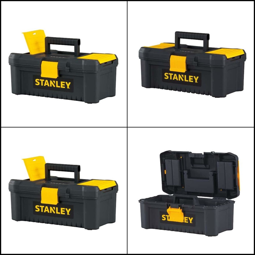 Tool Box 12-1/2 In. Lid Organizer Portable Storage Container Tray Plastic Small