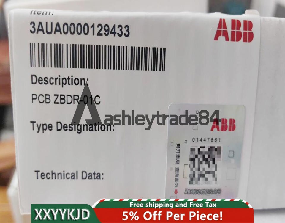 1PCS NEW ABB FREQUENCY CONVERTER INTERFACE BOARD ZBDR-01C 3AUA0000129433