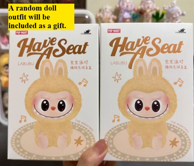 PopMart Sitting Party Series 2nd Gen Buy 2 Get 1 Free!Grab Your Cute Collectible