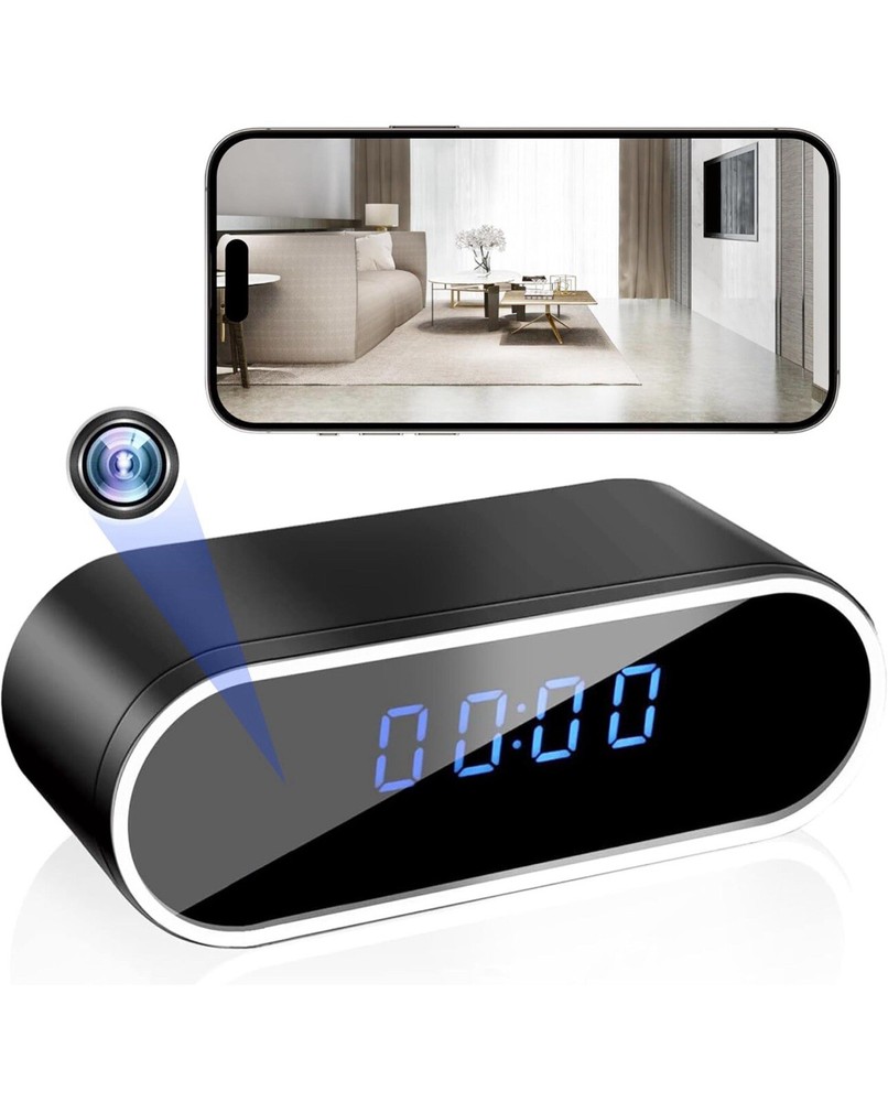 WiFi Spy Camera HD 1080P Wireless Mini Camera with Night Vision