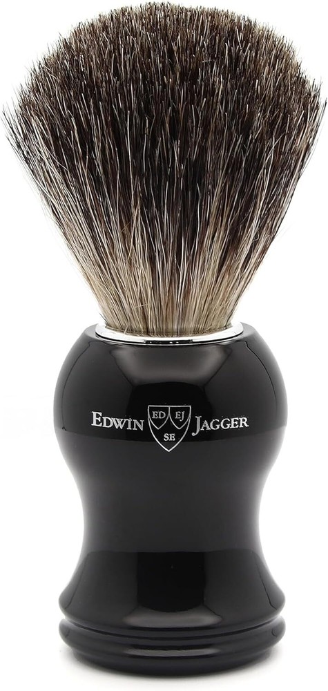 Edwin Jagger 81P36AMZ Classic Badger Shaving Brush for Shaving Cream or Soap for