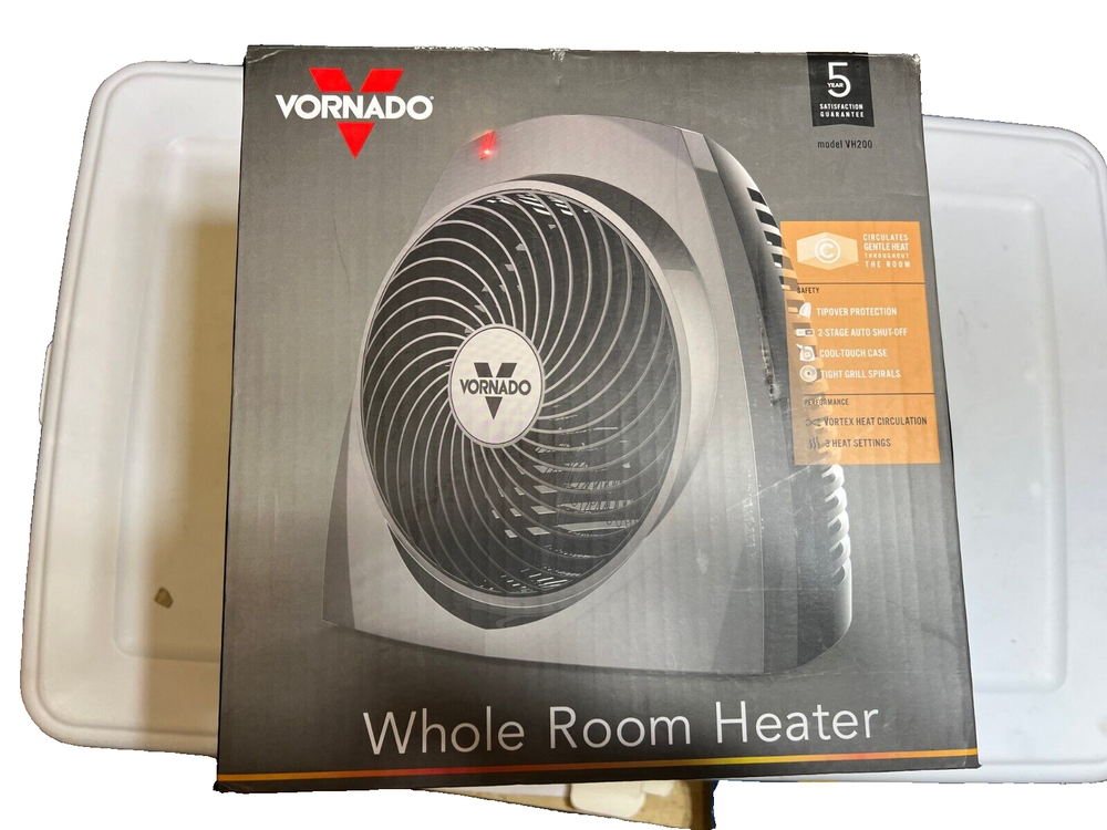 Vornado EH1-0092-06 VH200 Whole Room Portable Electric Space Heater FREE SHIPPIN