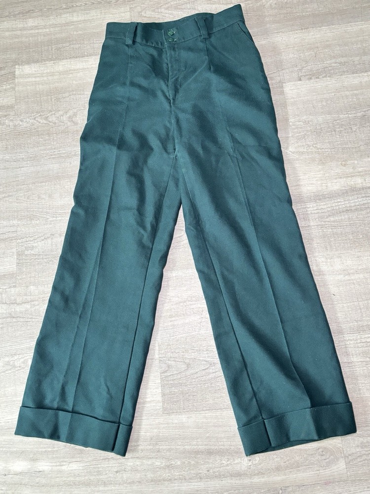 VTG Levi’s Women’s Trousers Pants Emerald Green High Waisted  Levi’s For Me