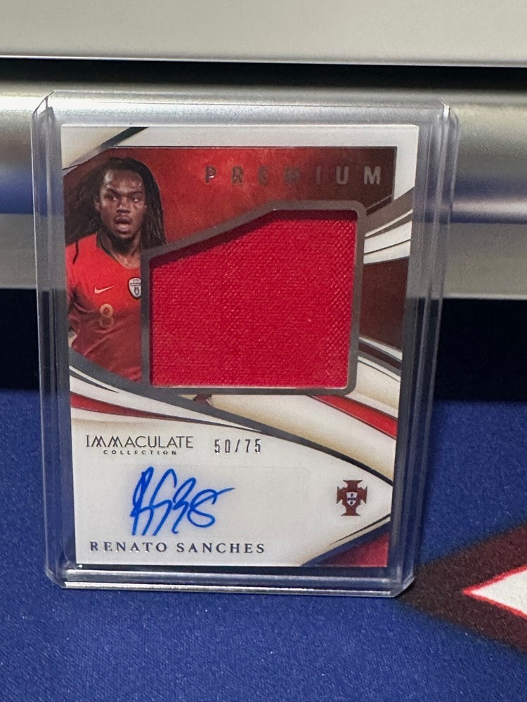 2020 RENATO SANCHES /75 AUTO JERSEY PANINI IMMACULATE COLLECTION PREMIUM
