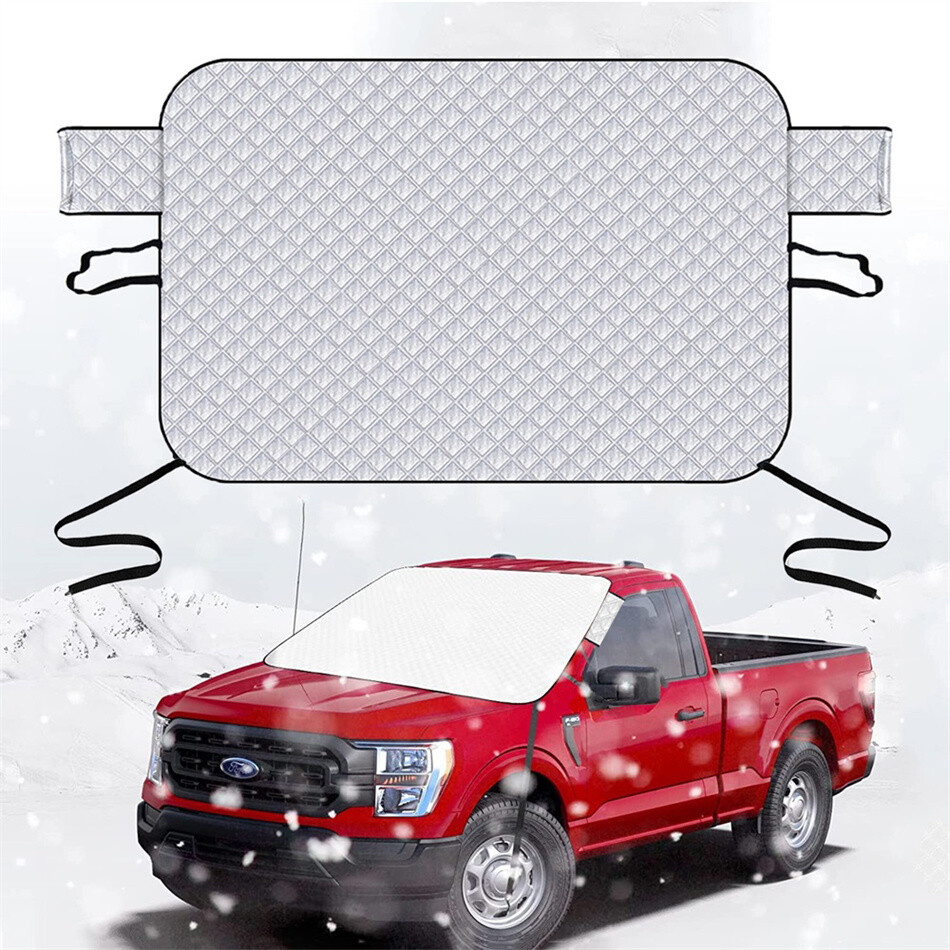 For Ford Accessories 4 Layers Car Windshield Snow Cover Frost UV Guard Sun Shade