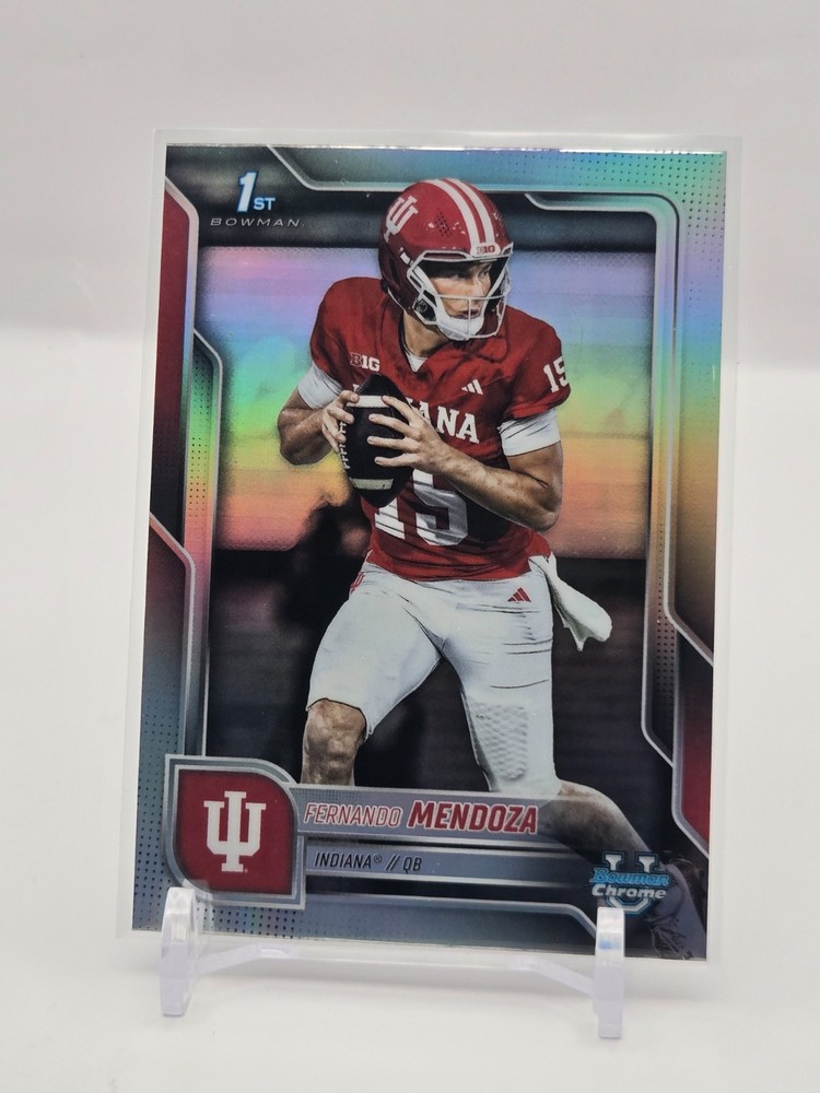 2025 Bowman University Chrome - Fernando Mendoza #109 Refractor (RC)