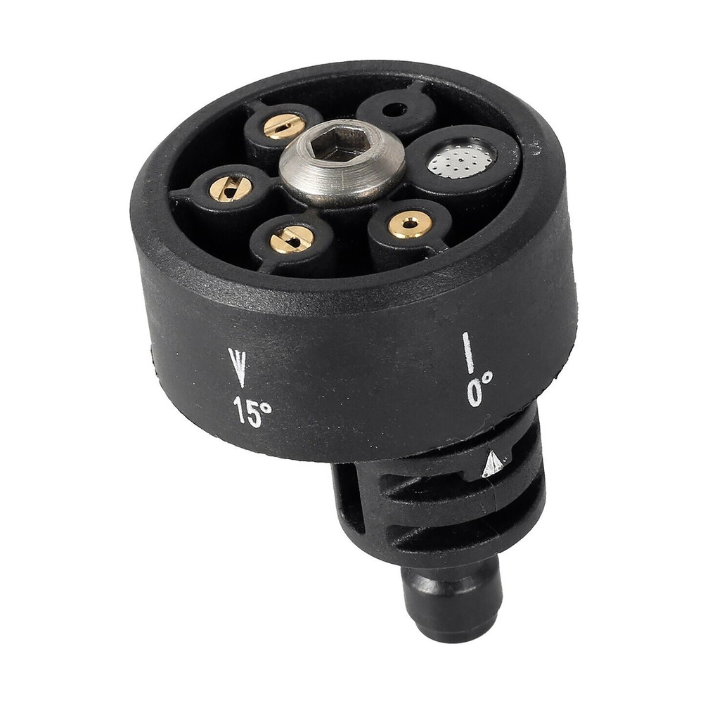 6-in-1 Adjustable Hose Nozzle for Lithium Battery Washers 1-1/4 Inch Spray