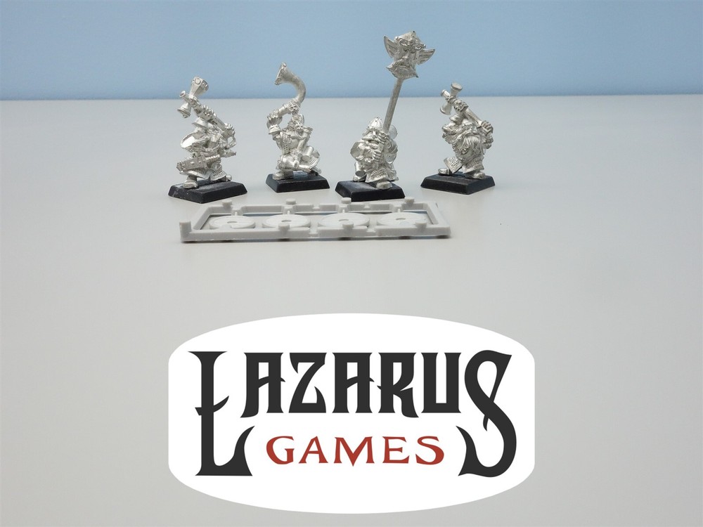 Warhammer FB Dwarf AoS Order: Cities of Sigmar - Hammerers Command (oop metal)