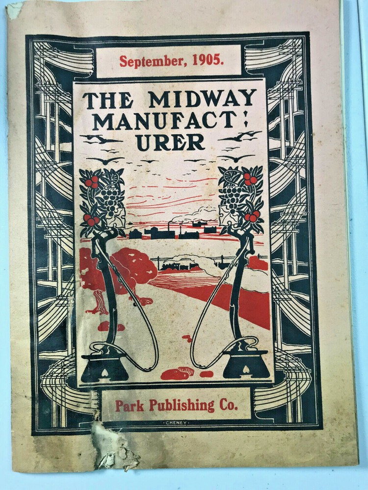 1905 MIDWAY MANUFACTURER TRADE MAGAZINE MINNEAPOLIS ST. PAUL ORIGINAL