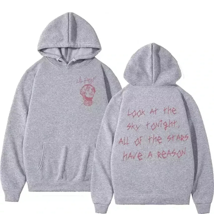 Rapper Lil Peep Tour Concert Hoodie Men Hip Hop Fashion Pullover Sweatshirt