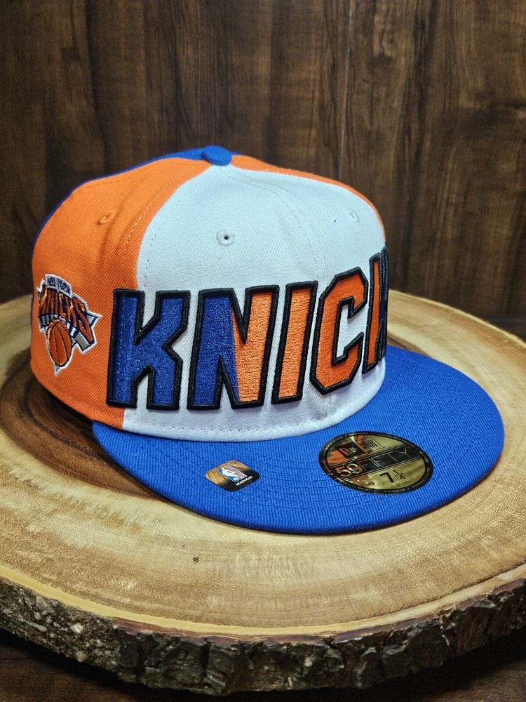 New York Knicks New Era 59Fifty Fitted Hat Cap Size 7 1/4 NBA Basketball