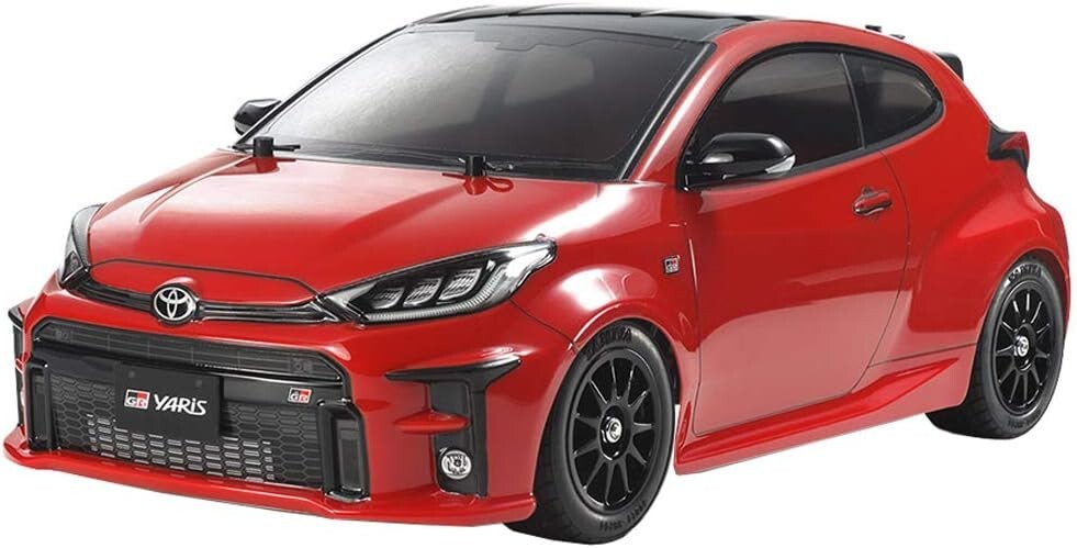 Tamiya 1/10 Toyota GR Yaris RC Sports Car Kit with Pre-Painted Body