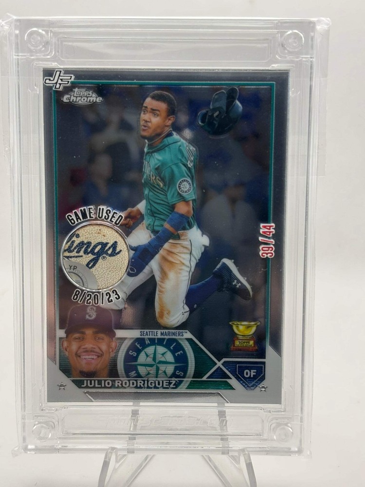 Julio Rodriguez 2024 Jersey Fusion #39/44 Game Used Baseball Relic- Mariners