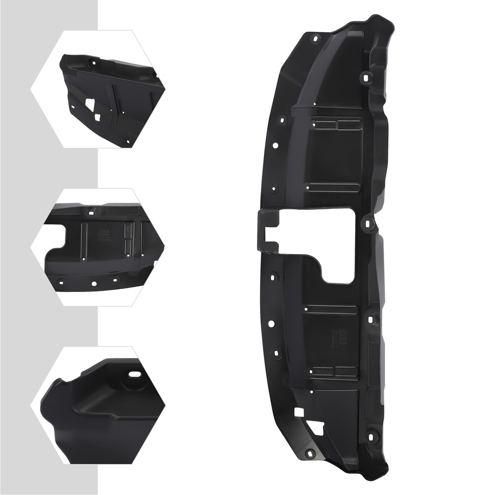 Fits 2021-2023 Nissan Rogue Front Upper Radiator Support Cover Black 62322-6RR0A