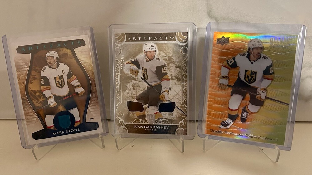 23-24 Artifacts Ivan Barbashev Dual Patch /299 Mark Stone & More