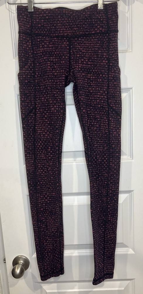 Lulmon Speed Tight Leggings Size 4 in Purple for Women