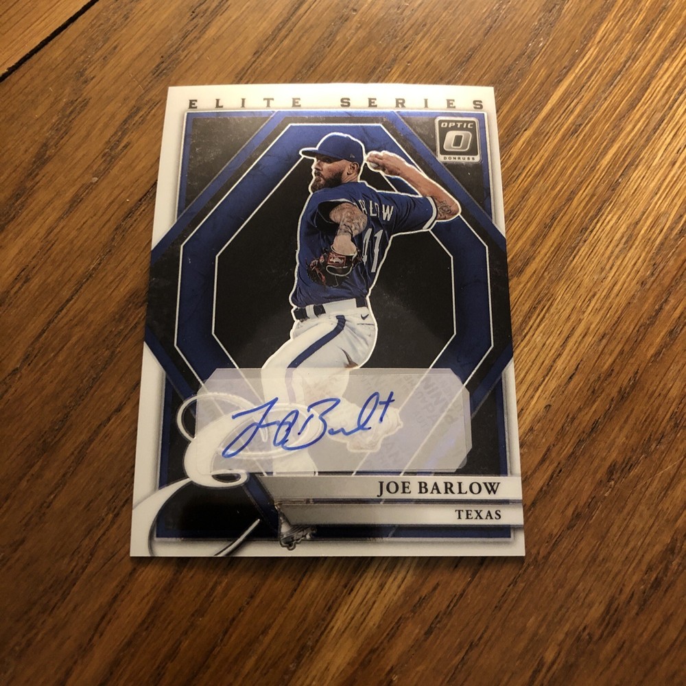 2022 Panini Donruss Optic Elite Series Joe Barlow Autograph Auto #ESS-JB Sealed
