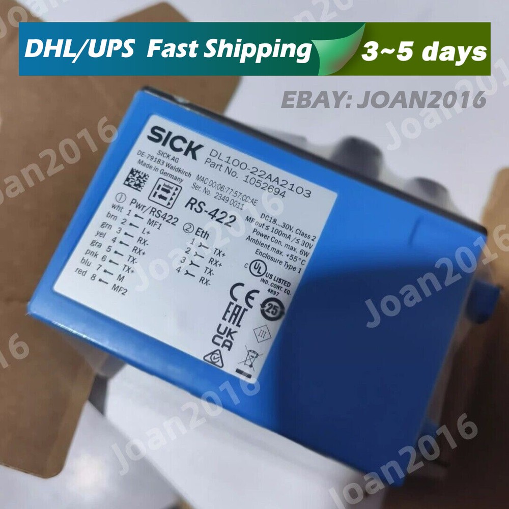 1pcs New SICK DL100-22AA2103 Laser ranging sensor1052694