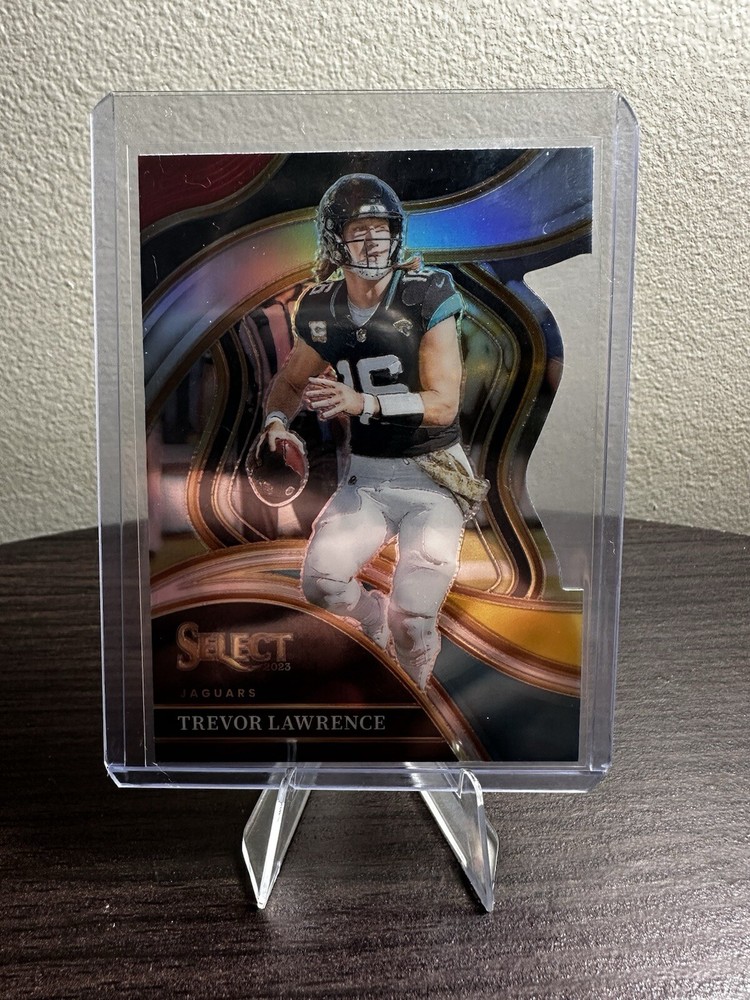 2023 Panini SELECT TIE DYE PRIZM DIE-CUT TREVOR LAWRENCE Jacksonville