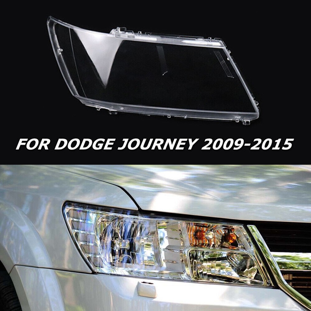 For Dodge Journey 2009-15 Headlight Cover Lens Right Lampshade Transparent Shell