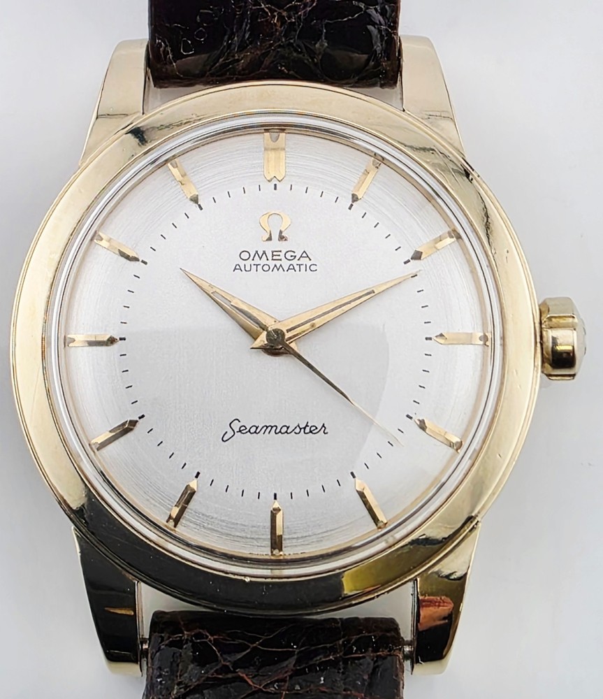 Vintage 1950’s Omega Seamaster Automatic 14K GF Caliber 500 - Clean, Serviced