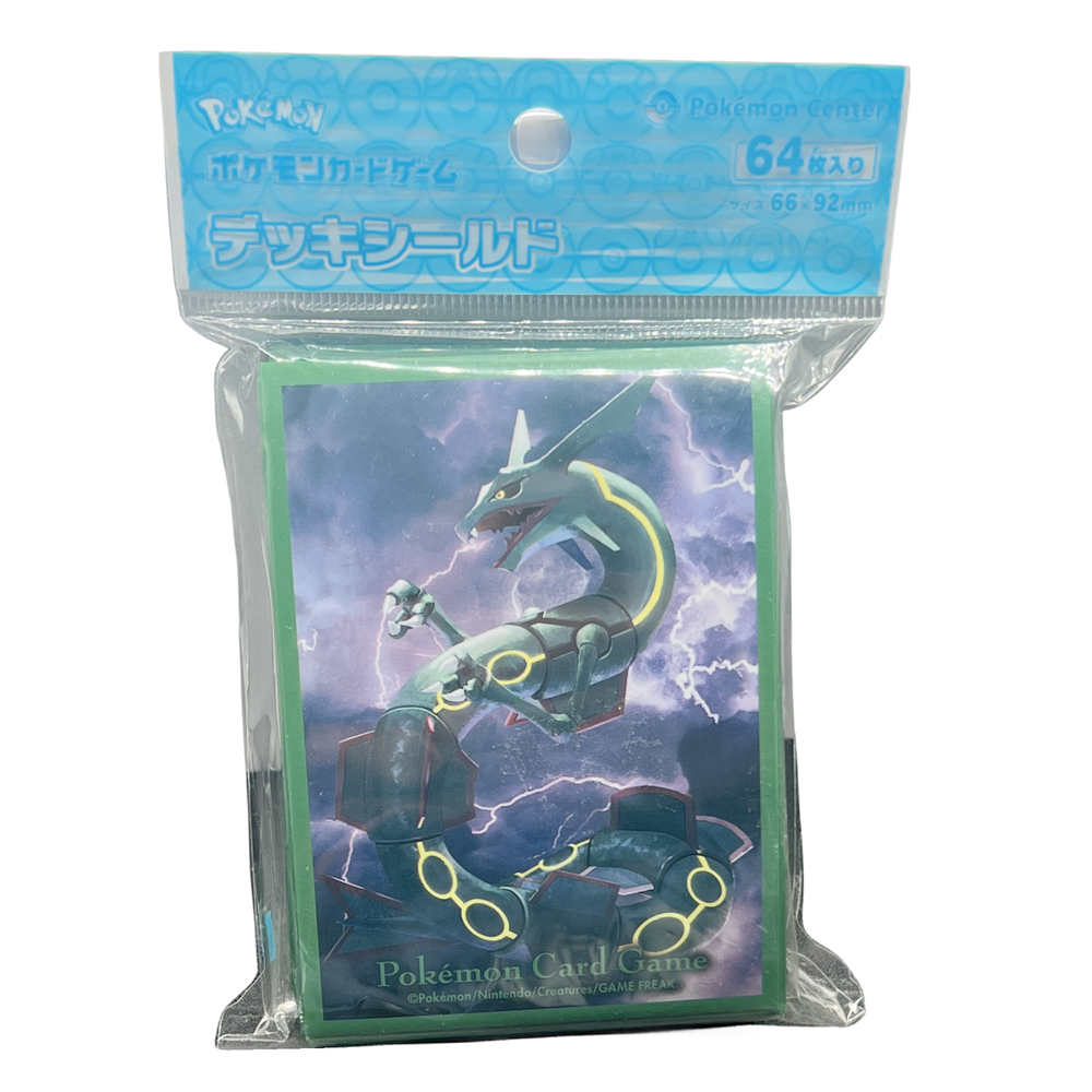 Rayquaza Card Sleeves 64ct Pokémon Center Japan US SELLER