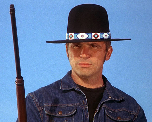 Tom Laughlin as Billy Jack in the 1971 film Billy Jack which he al- Old Photo