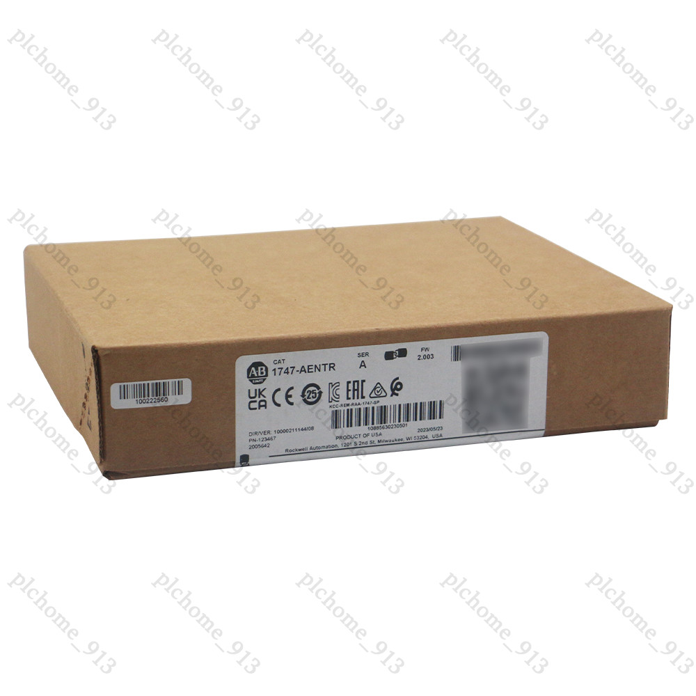 2023 New Allen Bradley 1747-AENTR EtherNet/IP Communication module UPS Shipping