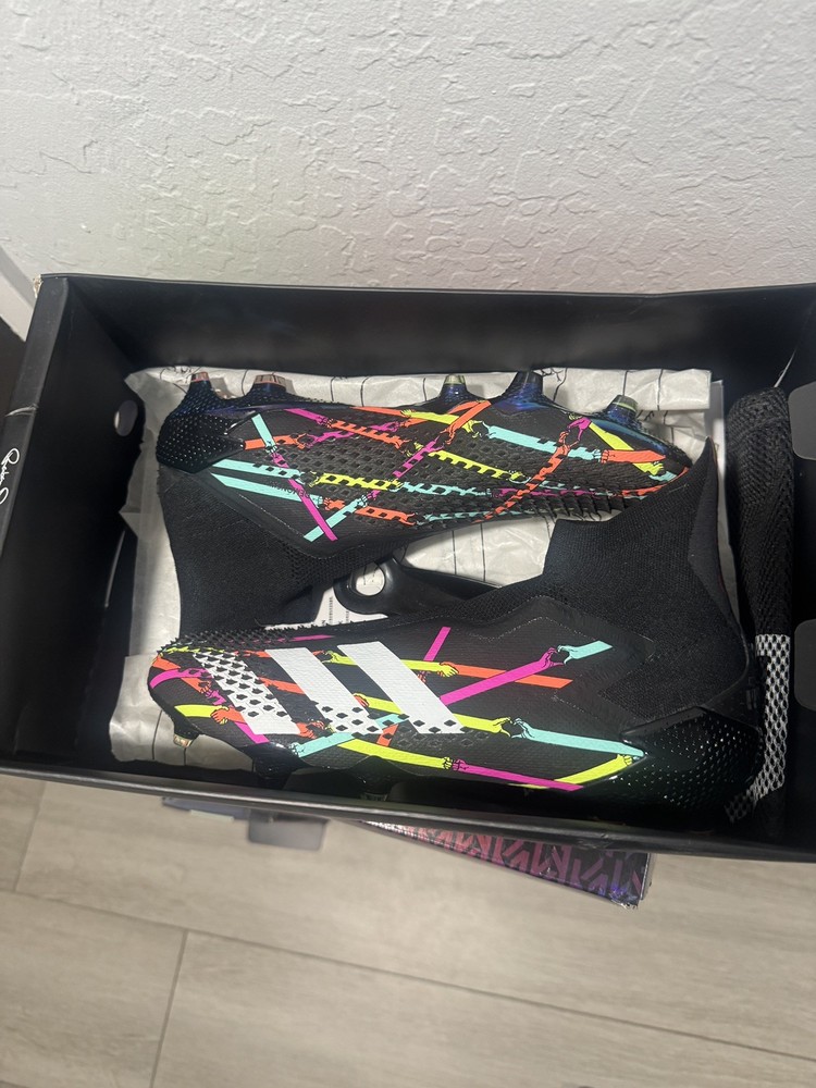 ADIDAS BOOTS PREDATOR MUTATOR 20+ ART FIRM GROUND CLEATS DANGOOR LIMITED EDIT.