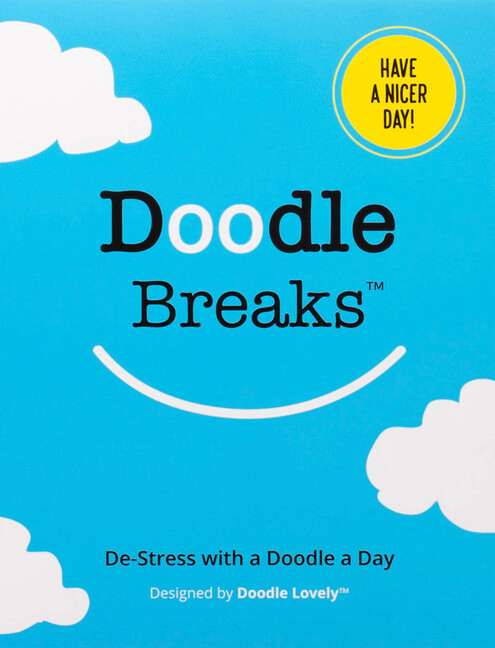 Doodle Breaks Notepad: De-Stress With A Doodle A Day