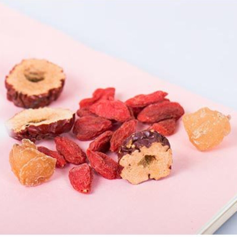 300g Longan Red Date Wolfberry Herbs Tea Organic Health Herbal Tea Gouqiguiyuan