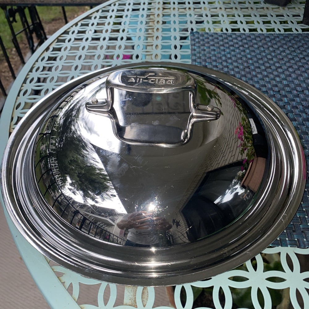 All Clad 10-Inch Stainless Steel Domed Lid for Cookware