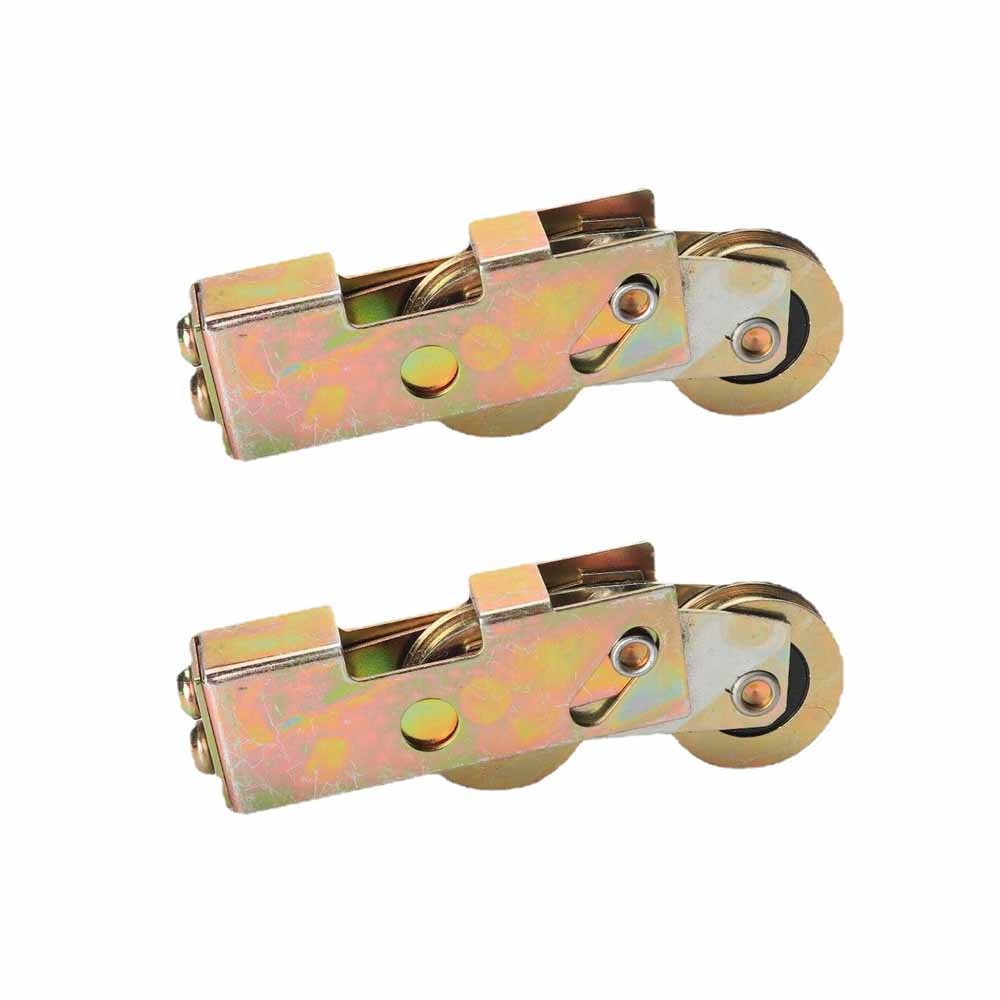 2x Sliding Patio Door 1-1/4Inch Tandem Roller Assembly, Steel Ball Wheel Bearing
