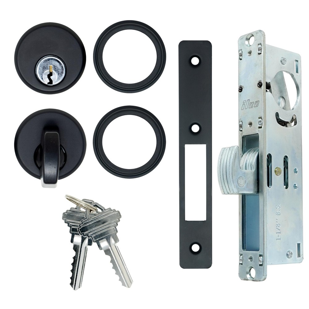 Adams Rite Style Mortise Cylinder Hook Bolt Lock Replacement with Keys