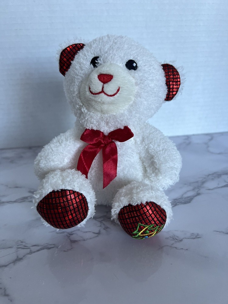 Christmas House Angel Bear 6” Plush Stuff