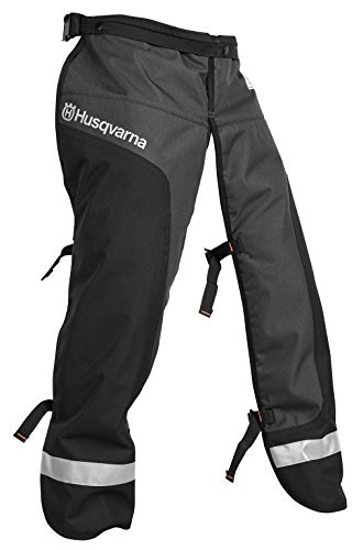 Husqvarna 40-42 Inch Heavy-Duty Work Apron Chap for Professionals