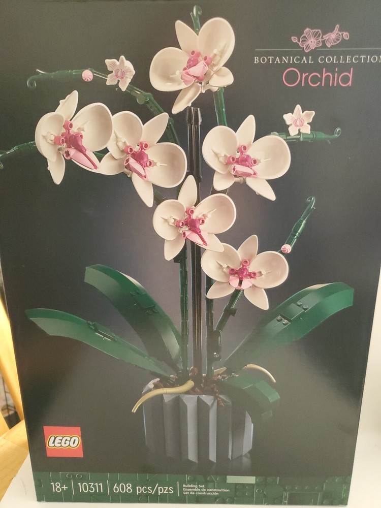 Lego Botanical Collection Orchid 10311 Complete Pre Owned Floral Building Set