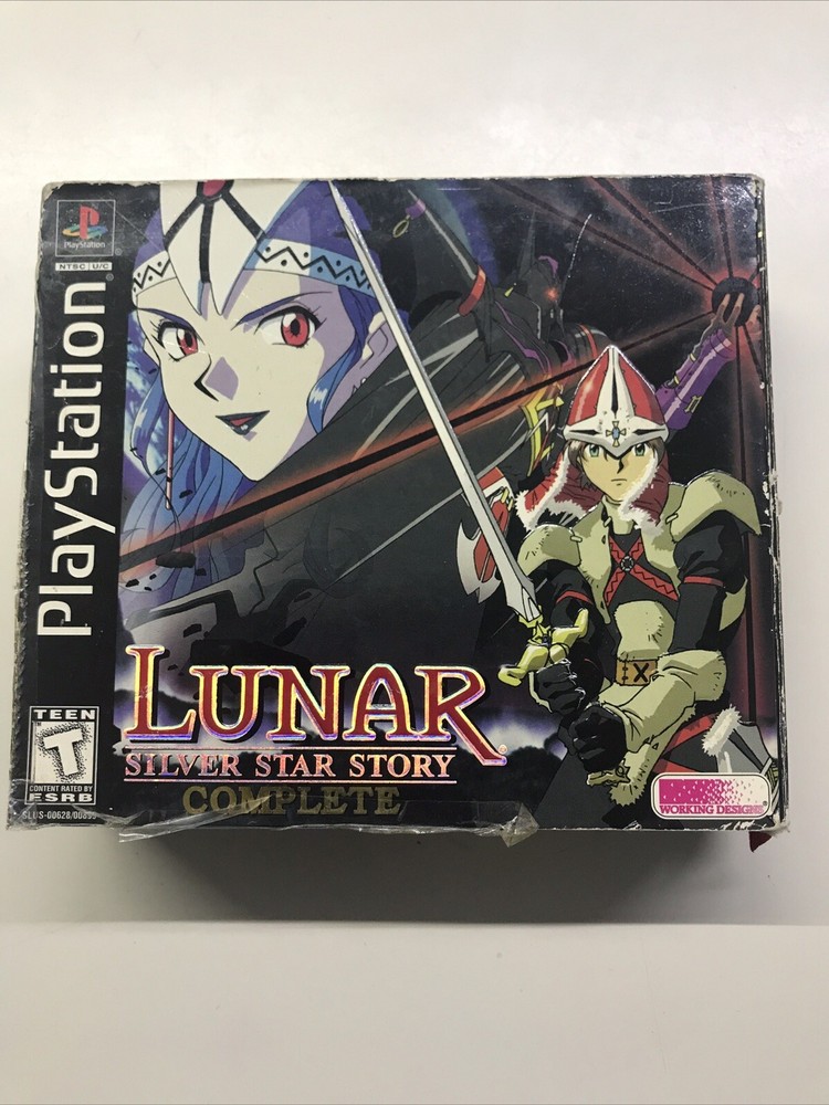Lunar Silver Star Story Complete PS1 Classic JRPG Adventure with Enhanced Graphics and Bonus Content