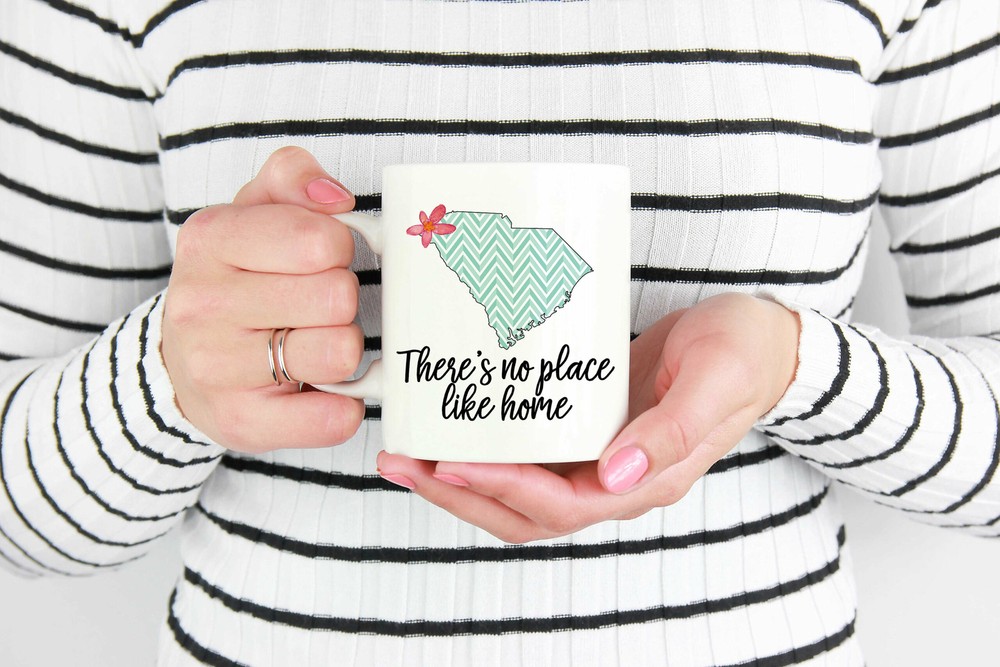 Custom Home State Mug Custom South Carolina Mug South Carolina Mugs Custom State