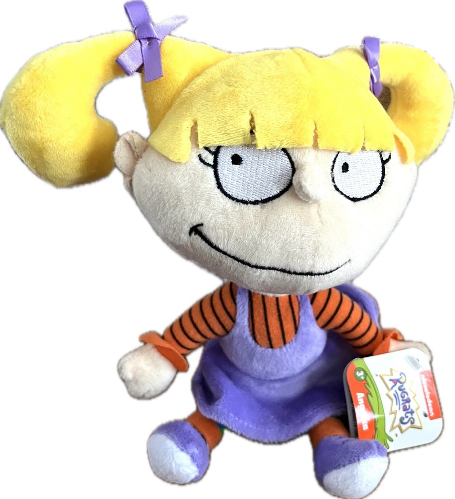 Nickelodeon Rugrats Angelica Plush Stuffed Animal Toy 2017 Viacom Preowned