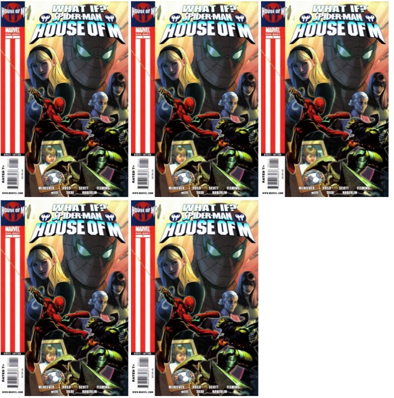 Spider-Man: House of M #1 (2010) Marvel Comics 5-Issue Series  